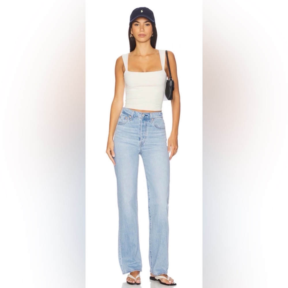 Levi's Ribcage Straight Ankle Jeans